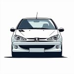 لنت ترمز جلو دیسکی پژو 206 تیپ 2