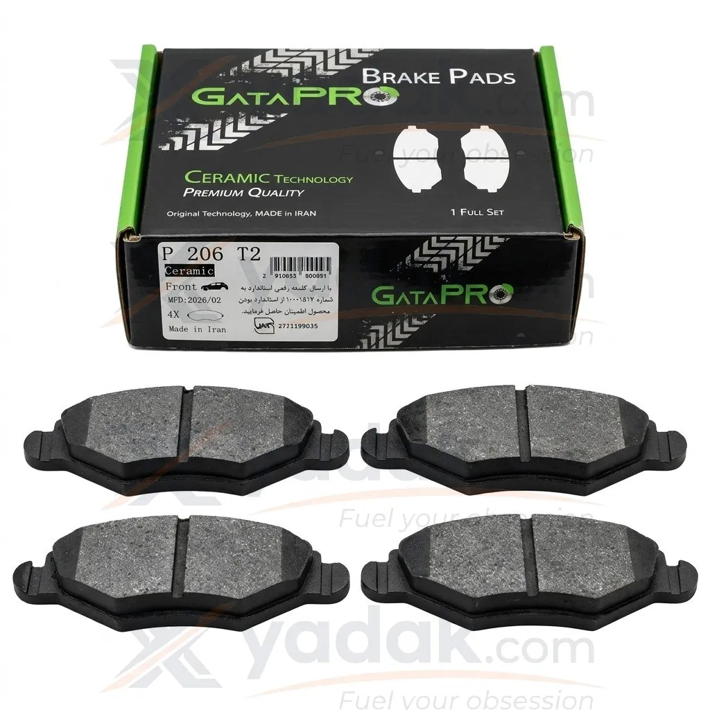 کیفیت متریال سرامیک لنت ترمز گاتاپرو Gatapro