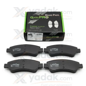 لنت ترمز جلو سرامیکی گاتاپرو Gatapro اختصاصی پژو 206 تیپ 5 و پژو 207 مجهز به لایه HNBR