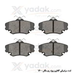 لنت ترمز سرامیکی رنو مگان 1600 گاتاپرو با صداگیر HNRB